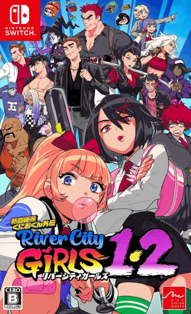 River City Girls 1 & 2 box art for Nintendo Switch